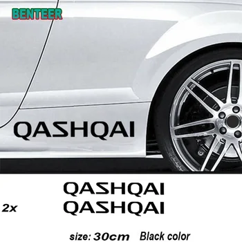 2 елемента Светоотражающая стикер на моделът За Nissan Qashqai J10 J11 Автомобилен Стайлинг