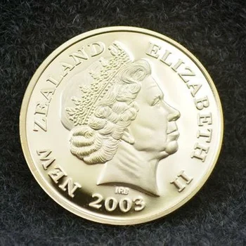 2003 Нова Зеландия Елизабет II Възпоменателна Монета Подарък се Обадете Монета за Подарък