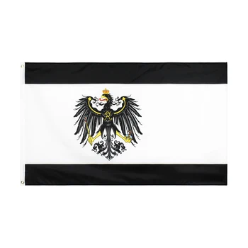 3x5 fts Безплатна Доставка Германия Пруски Немски Банер Флаг на Прусия