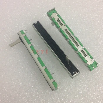 5 бр. За YAMAHA MX12/4 дължина на миксера 75 мм директен подвижен потенциометър A10K/фейдер променливи резистори дължина дръжка 15 мм