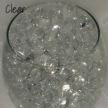 5000 Кристали вода Aqua Soil, Биогелевые топката мъниста, Пълнител за Сватбената Вази, Централна част за отглеждане -water-balls