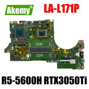 5B21C81168 GOG20 LA-L171P за Lenovo Gaming 3-15ACH6 15,6 инча дънна Платка на Лаптоп R5 5600H Процесор GPU RTX3050Ti