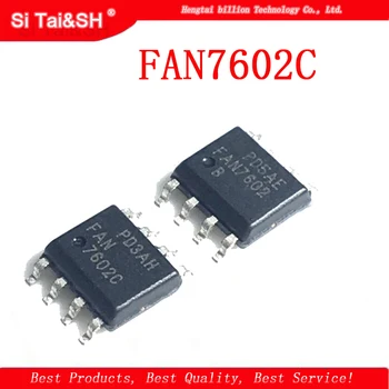 5ШТ FAN7602 FAN7602B FAN7602C SOP8 Нов LCD чип-управление на мощността