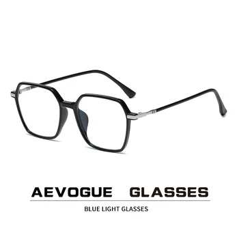 AEVOGUE Нови Анти-Сини Очила Унисекс Компютърни Огледални Метални Ретро Очила в Рамки Модни очила AE1023