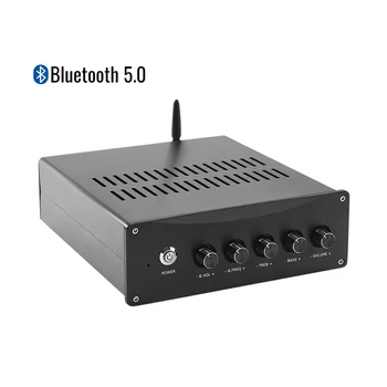 AIYIMA TPA3255 Bluetooth5.0 Amplificador QCC3034 APTX Hi-Fi Усилвател на мощност 150 W * 2 + 300 W 2,1 Канална регулиране на високи и ниски честоти