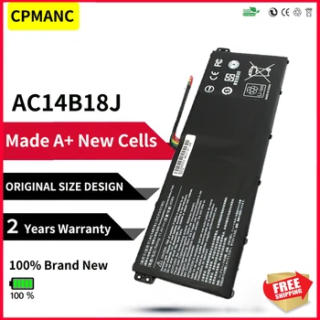 CPMANC 11,4 В AC14B18J AC14B13J Батерия за лаптоп Acer Aspire ES1-511 ES1-512 V3-111P CB3-531 311 TravelMate B115 B116 MS2394