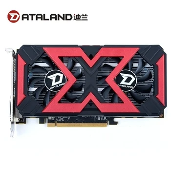 DATALAND RX560D 4 GB GPU графична карта AMD Radeon RX 560 4 GB RX560 D графична Карта 7000 Mhz HDMI Компютърна Игра 4096 ×2160 се Използва