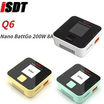 ISDT Q6 Nano BattGO 200 W 8A Lipo Зарядно Устройство Цветни Джоб за RC Състезателни Безпилотен Самолет 1-6 S Lipo Батерия 1-6 S Lipo Батерия
