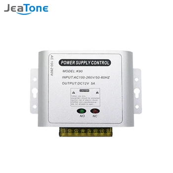 Jeatone захранващ Блок За Контрол на Достъпа Трансформатор Врата Доставчик на Адаптер Covertor System Машина за Видеодомофон Електронно Заключване