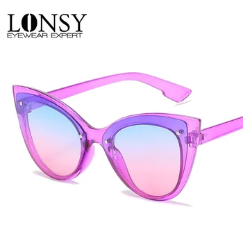 LONSY, Нови Модни Слънчеви Очила С Големи Рамки 