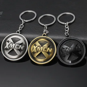 X-Men Метален Ключодържател Супергерой На Марвел X Логото На Wolverine Сплав Ключодържател Тенденция Мъжки Кола Ключодържател Бижута