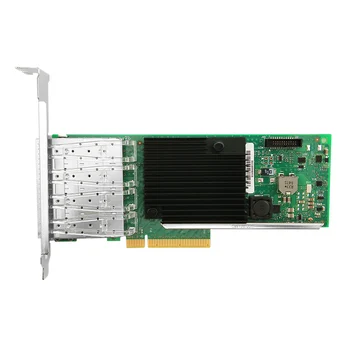 X710-DA4 10G PCIe 3.0 X8 Мрежов адаптер Четырехпортовый SFP + с процесор Intel XL710-BM1