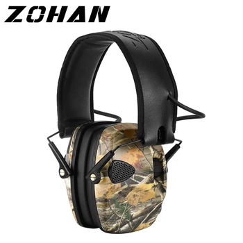 ZOHAN Тактически противошумный Слушалка за Лов, слушалки за стрелба, намаляване на шума, Електронна Защита на Слуха, Защита на Уши
