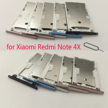 Адаптер Тава За СИМ карта Телефон На XIAOMI Redmi Note 4X Оригиналния Корпус на Нов Държач За Карти Micro SD За Xiaomi Note 4X Note4X