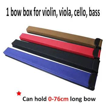 Безплатна доставка чело голям бас лук пръчка кутия с аксесоари за музикални инструменти цигулка лук пръчка троен осмоъгълни лук