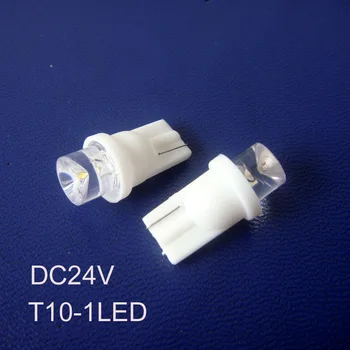 Високо качество, 24 T10 led, авто габаритный фенер, w5w, клин, 194 led, 168 автомобилна лампа, t10 24 led инструментален лампа, безплатна доставка на 10 бр./лот