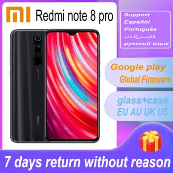 Глобалната версия на 4G celular redmi note 8 Pro xiaomi full netcom android