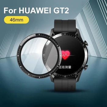За GT2e 46 мм от Мек Фибростъкло Премия Защитно Фолио За Екрана Калъф Huawei Watch GT 2д аксесоари за умен часа