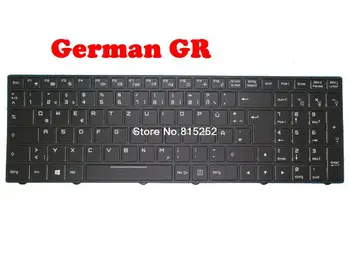Клавиатура с подсветка за лаптоп MEDION ERAZER X7857 MD61081 MD60822 MD60823 MD60824 MD60947 С Рамка Немски GR/САЩ