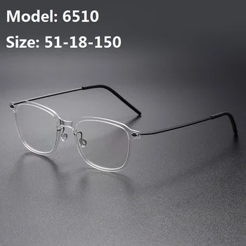 Кръгли Мъжки Слънчеви Очила В Рамка От Ацетат Титан, Очила За Късогледство, Очила По Рецепта, Оптични Лещи, Датски Марка 2023, Нова Мода