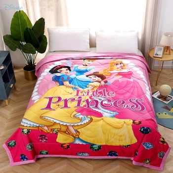 Лятото Стеганое Одеяло Принцеса на Disney с Анимационни Герои, Коварен Стеганое Одеяло с Принтом 