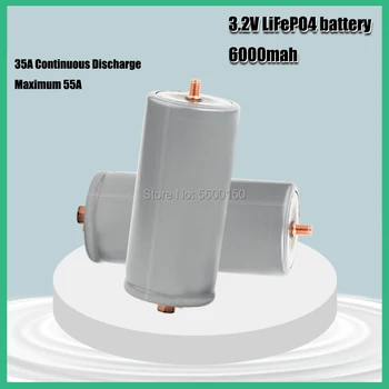 Марка б/32650 6000 mah 3.2 В lifepo4 Акумулаторна Батерия Професионална Литиево-Желязо-Фосфатная Акумулаторна Батерия с винт