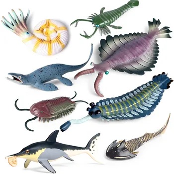 Моделиране На Древно Морско Животно Същество Модел Са Подбрани Океанска Фигурка На Животно Детска Информативни Са Подбрани Играчка Подаръци
