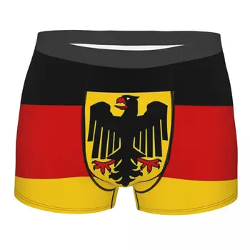 Мъжки Немски Държавният Флаг На Германия Бельо На Царския Орел Новост Боксови Гащи Къси Гащи Мъжки Меки Гащи