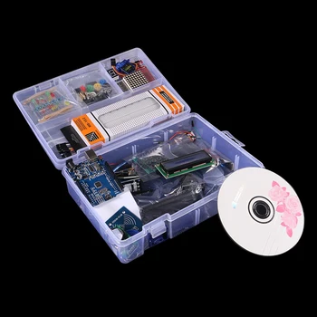 Най-НОВИЯТ RFID Стартов Комплект За Arduino UNO R3 Обновена Версия на модул за Обучение Комплект R3 Mega 2560 Стартов пакет RFID Датчик За Arduino