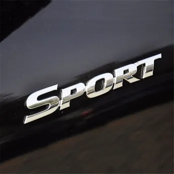 Наставка с Логото на Колата Стикер СПОРТНА Емблема на Иконата Украса Врати Стикер за Toyota Highlander hybrid BMW HONDA, VW, KIA, Opel, Hyundai Оформление на Автомобила