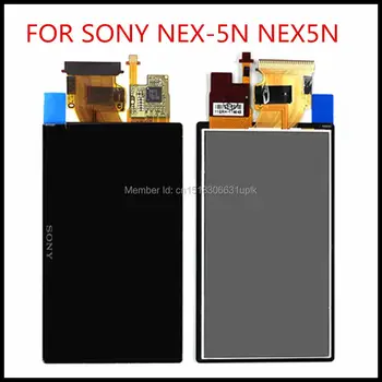 НОВ LCD дисплей за цифров фотоапарат SONY NEX-5N NEX5N с Подсветка и сензорен екран Безплатна Доставка
