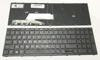 НОВАТА Клавиатура За Лаптоп на САЩ За HP Probook 450 G5 455 G5 470 G5 Черна Клавиатура на Английски език