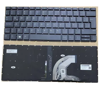 Новата Клавиатура с Подсветка на САЩ и Великобритания За лаптоп HP ProBook 430 G6 435 G6 430 G7 435 G7