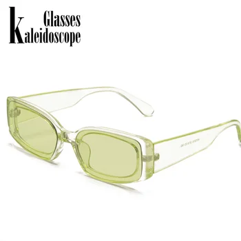 Нови Модни Vintage Слънчеви Очила Дамски Маркови Дизайнерски Ретро Слънчеви Очила с Правоъгълни Слънчеви Очила Дамски Лещи UV400 Eyewears
