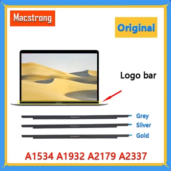 Оригиналната лента с логото на A1932 за MacBook Air A2179 A2337 Рамката на LCD екрана на Предната със Стъклен Капак с логото на A2681 A1534 LCD панел Сив/Сребърен/Златен
