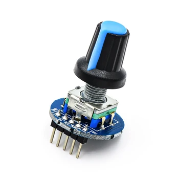 Ротационен Модул Энкодера за Arduino Brick Sensor Development Кръгла Аудио Въртяща се Дръжка Потенциометъра на Кутията EC11