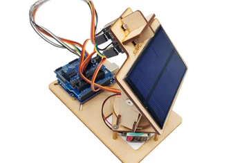 Умно слънчево отслеживающее оборудване за производство на електроенергия Създател на проекта на Малкия производство, подходящ за MCU