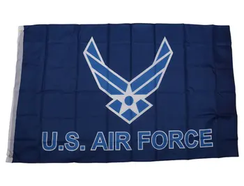 Флаг на военновъздушните сили на САЩ Флаг Ветеран Знаме на Армията на САЩ 3x5 ФУТА 90x150 см Военен Банер на Съединените Щати на Америка