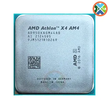 Четириядрен процесор AMD Athlon X4 950 с честота 3,5 Ghz, четырехпоточный конектор L2= 2 М 65 W AD950XAGM44AB Socket AM4