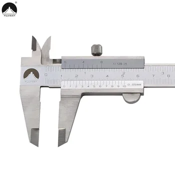 Штангенциркуль FUJISAN 0-150/200/300 мм 1/128 инча Paquimetro Calipers от Неръждаема стомана Измервателни Инструменти